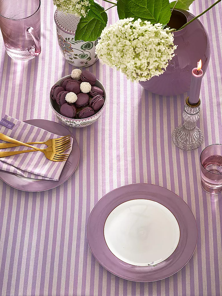 PIP STUDIO | Frühstücksteller gross LILY & LOTUS 23cm Uni Lilac | hellgrün