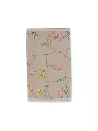 PIP STUDIO | Gästetuch LES FLEURS 30x50cm Blau | hellbraun