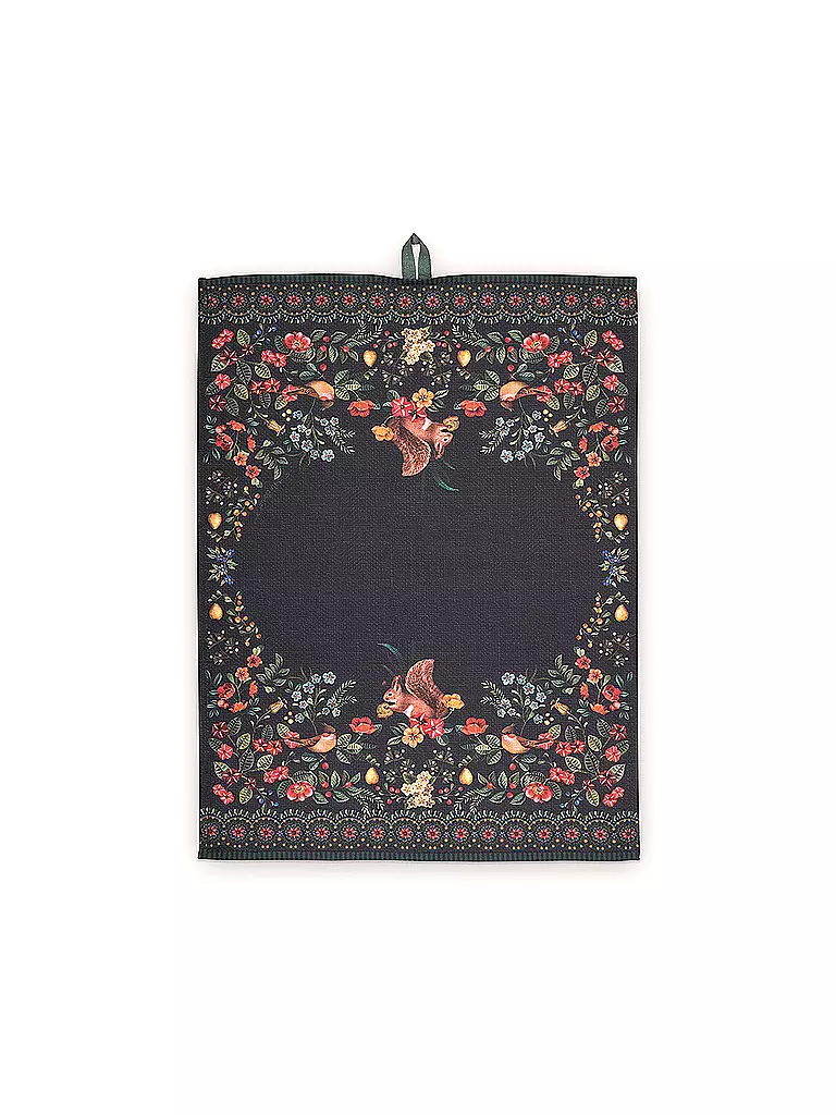 PIP STUDIO | Geschirrtuch WINTER WONDERLAND 50x70cm Overall Darkblu | petrol