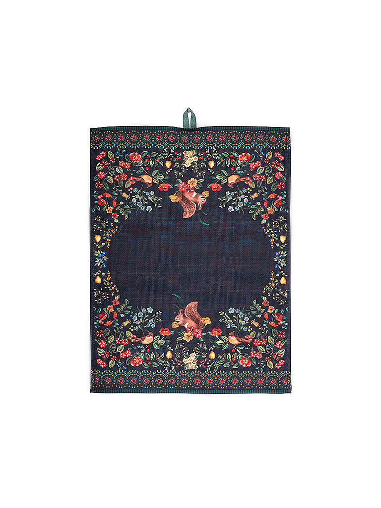 PIP STUDIO | Geschirrtuch Winter Wonderland 50x70cm | petrol