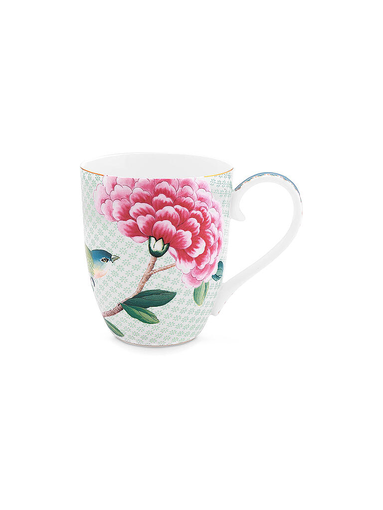 PIP STUDIO | Henkelbecher X-Large BLUSHING BIRDS 450ml Weiss | weiss