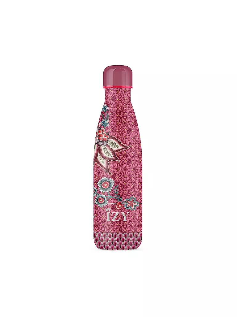 PIP STUDIO | Isolierflasche - Thermosflasche 500ml Flower Festival | dunkelrot