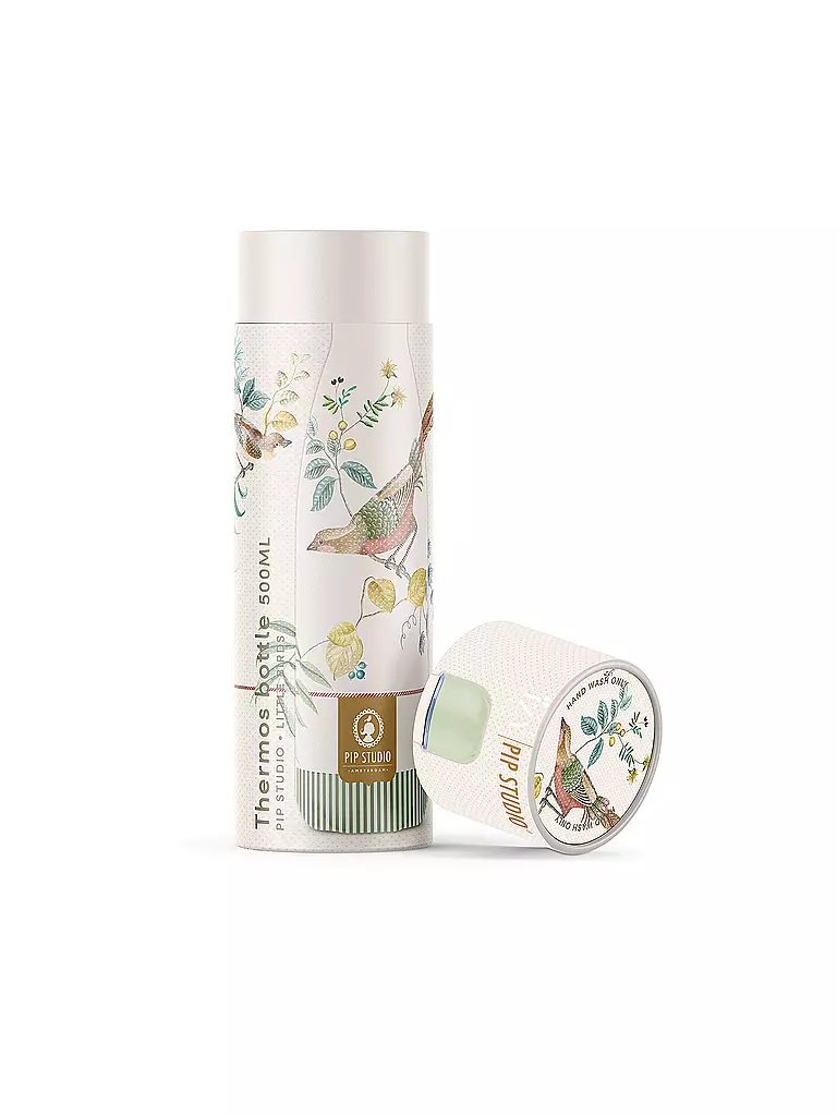 PIP STUDIO | Isolierflasche - Thermosflasche 500ml Little Birds | creme