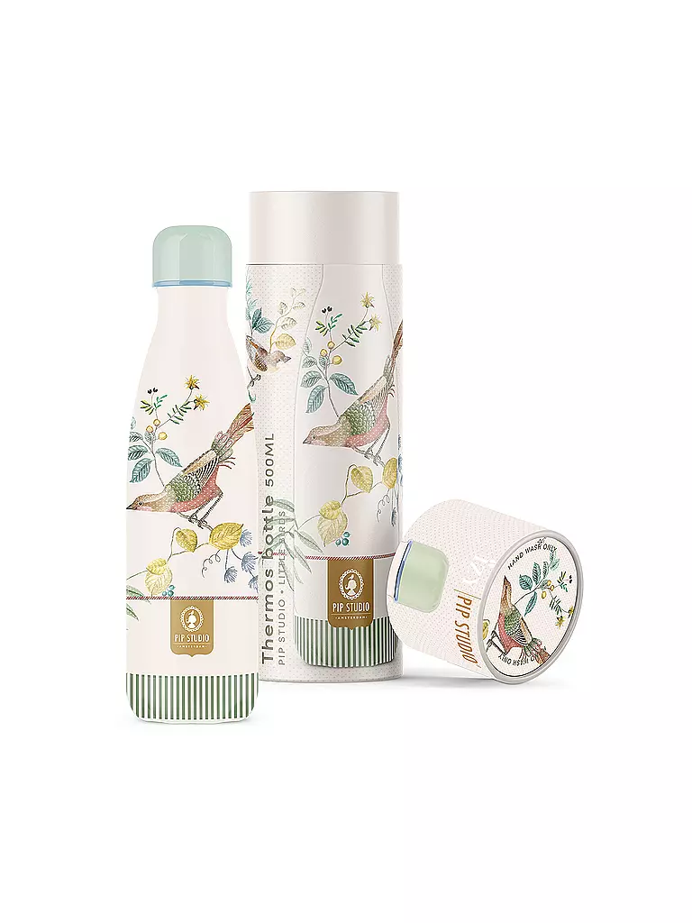 PIP STUDIO | Isolierflasche - Thermosflasche 500ml Little Birds | creme