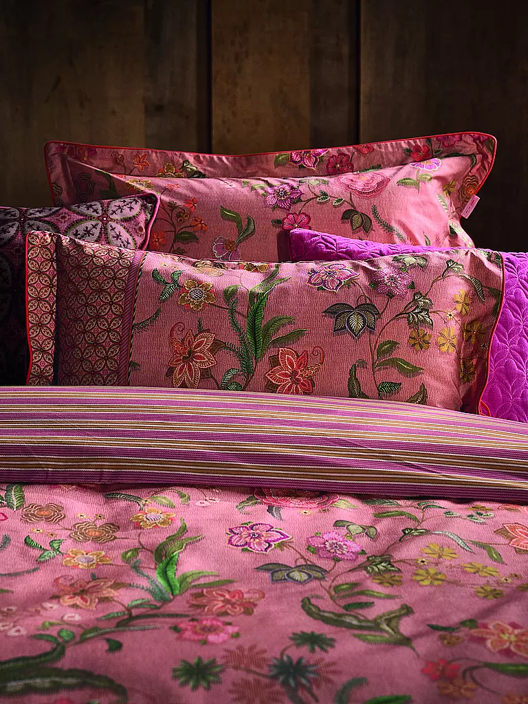 PIP STUDIO | Kissen gefüllt COCO FLOWER 35x60cm Coral | rosa
