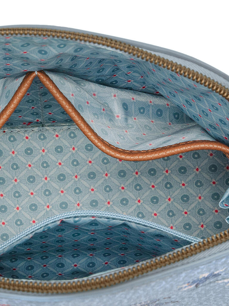 PIP STUDIO | Kosmetiktasche Flower Festival M Light Blue | hellblau