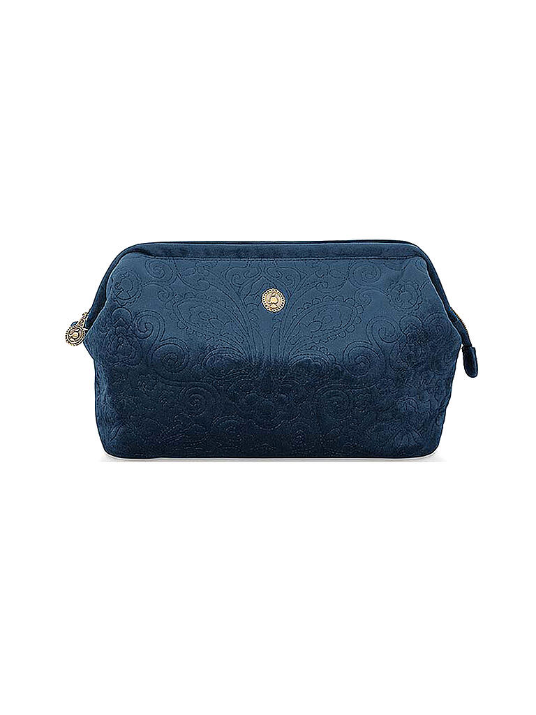 PIP STUDIO | Kosmetiktasche Velvet QUILTEY DAYS X-Large | blau