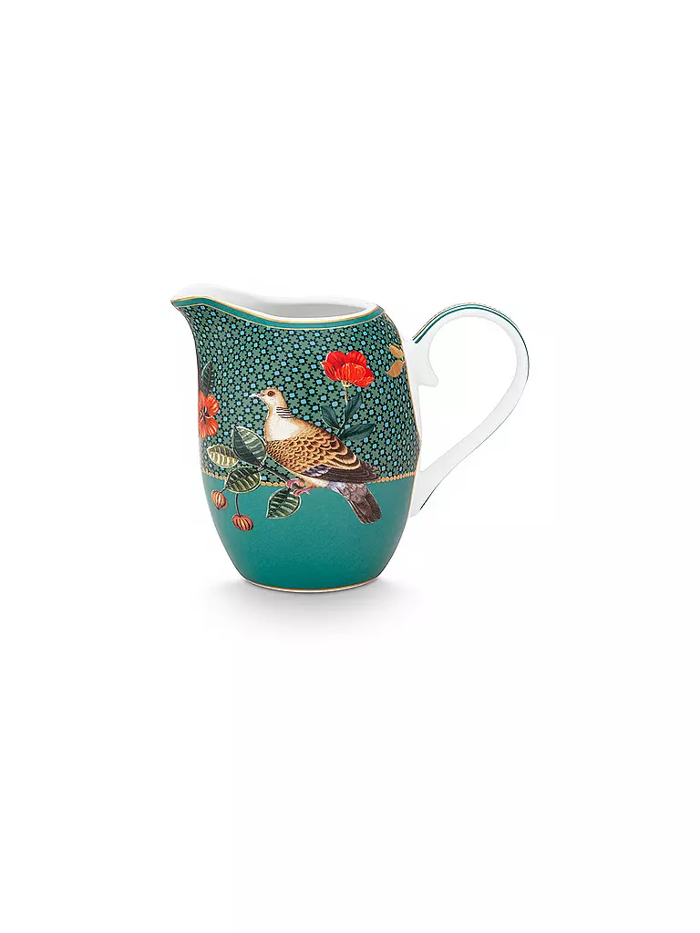 PIP STUDIO | Milchkännchen 250ml WINTER WONDERLAND Dove Green | petrol