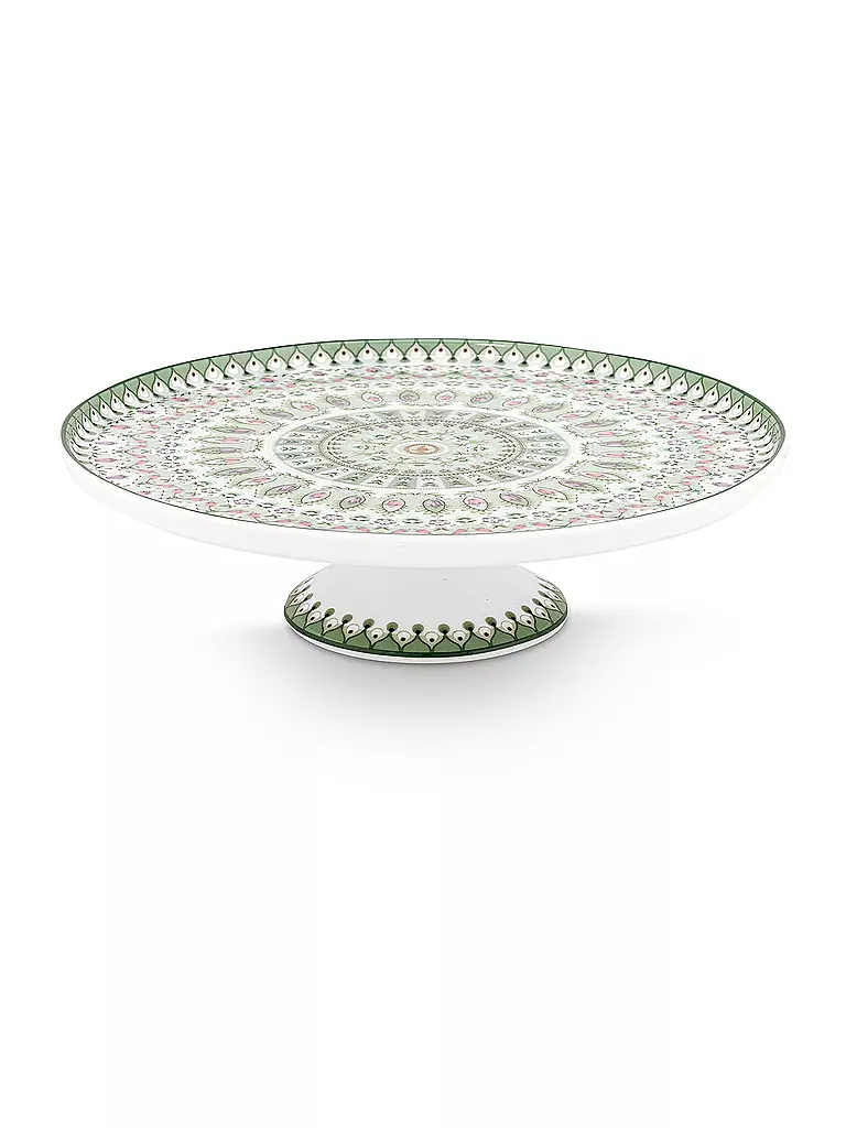 PIP STUDIO | Mini Tortenplatte  LILY & LOTUS 21cm Moon Delight | hellgrün