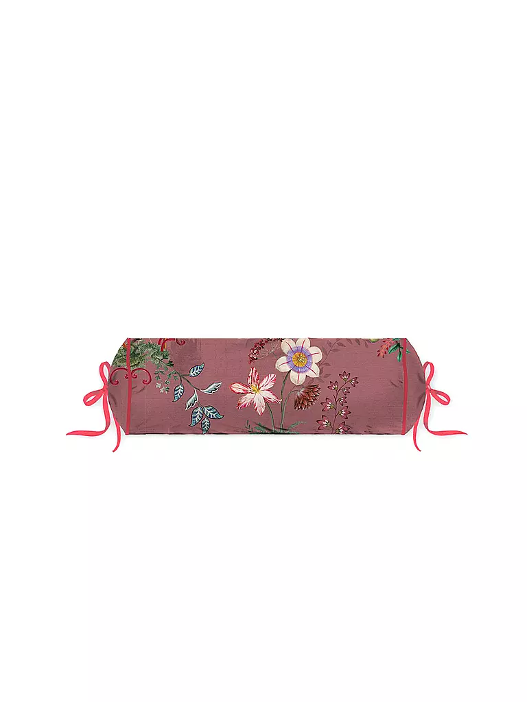 PIP STUDIO | Nackenrolle gefüllt 22x70cm Chinese Porcelain Pink | rot