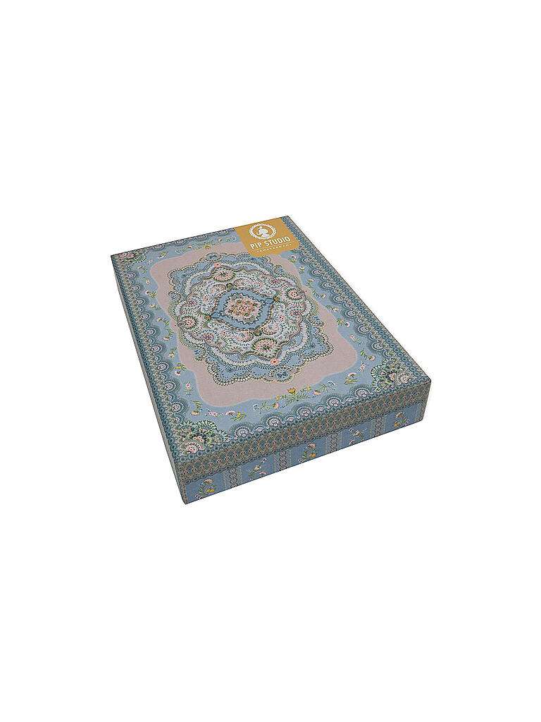 PIP STUDIO | Perkal Bettwäsche  Majorelle Carpet 2x 70x90cm / 200x200cm Blue | blau