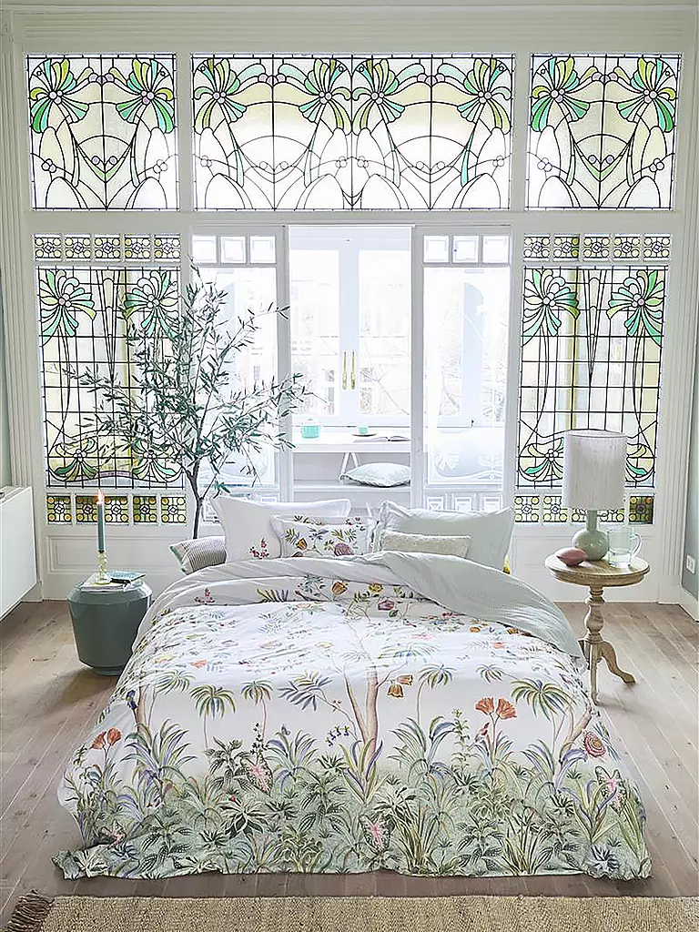 PIP STUDIO | Perkal Bettwäsche 70x90cm/140x200cm IL PARADISO White | weiss