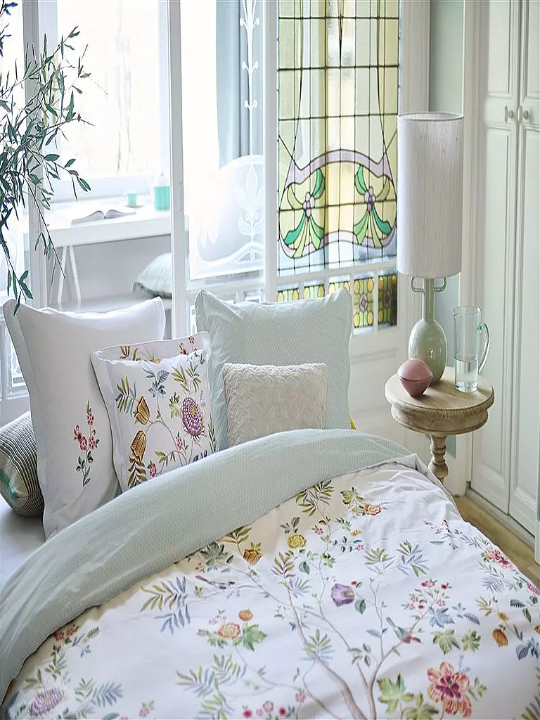 PIP STUDIO | Perkal Bettwäsche 70x90cm/140x200cm IL PARADISO White | weiss