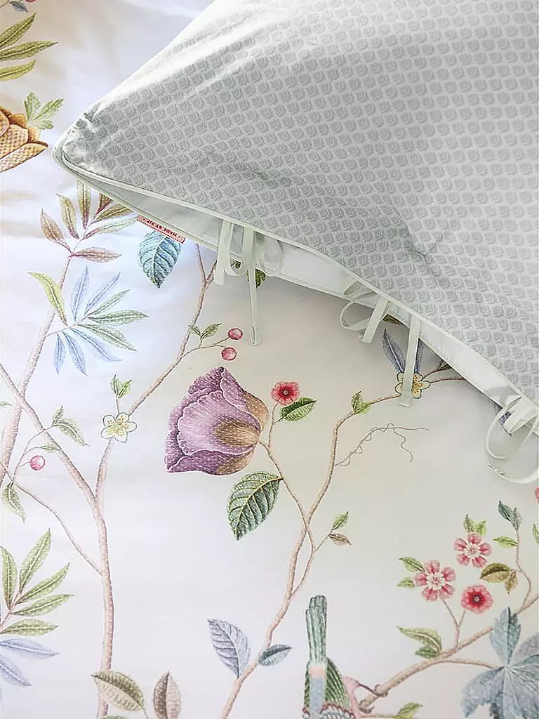 PIP STUDIO | Perkal Bettwäsche 70x90cm/140x200cm IL PARADISO White | weiss