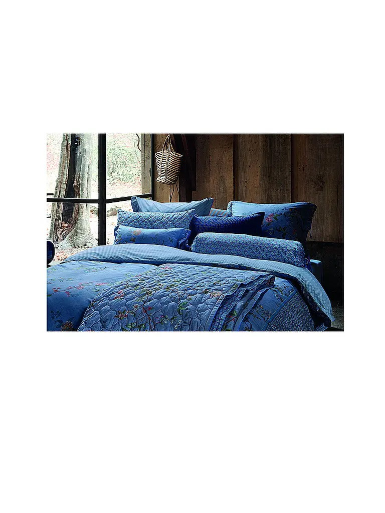 PIP STUDIO | Perkal Bettwäsche BUSTANI 70x90cm/140x200cm Blue | 