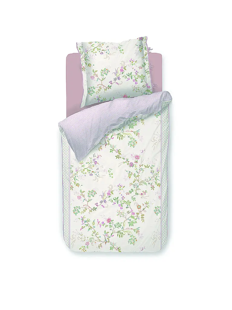 PIP STUDIO | Perkal Bettwäsche BUSTANI 70x90cm/140x200cm White | weiss