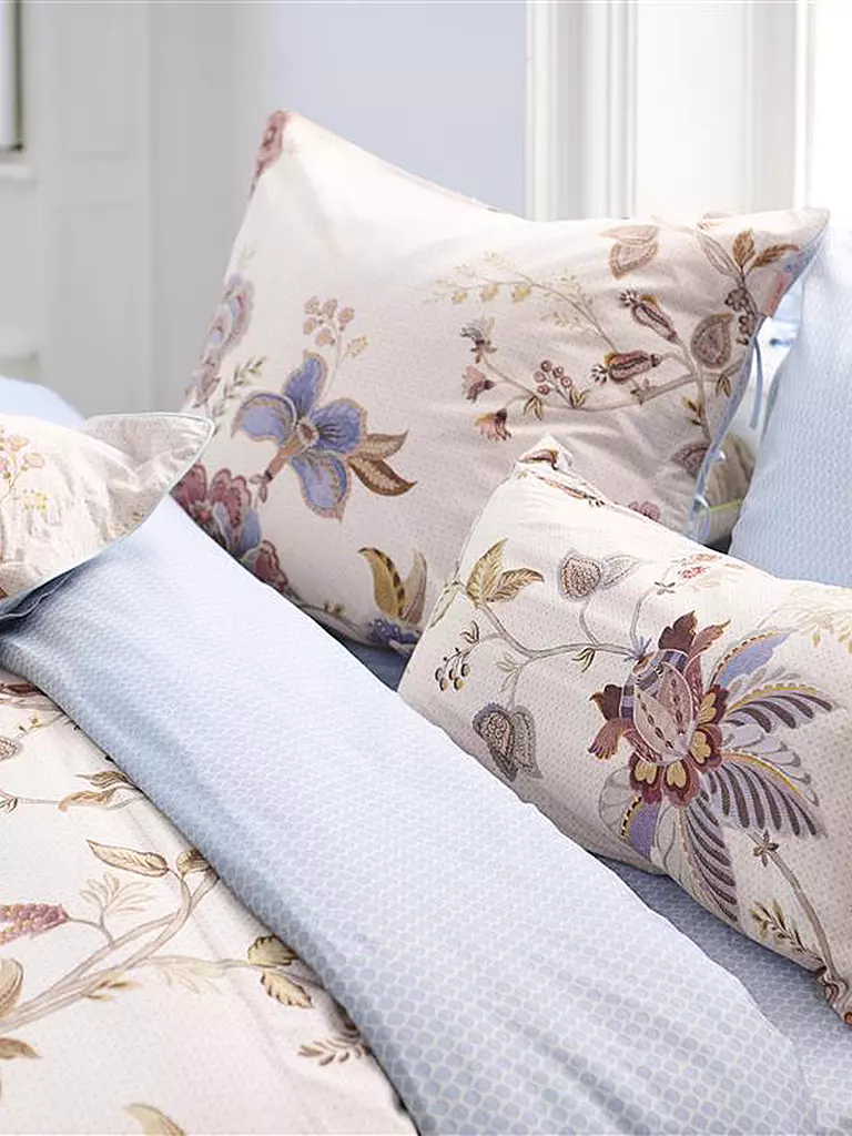 Bettwäsche Seit Monaten Nicht Gewechselt PIP STUDIO Perkal Bettwäsche CECE FIORE 70x90cm/140x200cm Weiss weiss