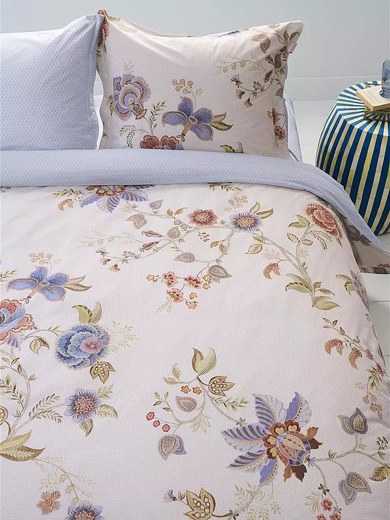 Bettwäsche Seit Monaten Nicht Gewechselt PIP STUDIO Perkal Bettwäsche CECE FIORE 70x90cm/140x200cm Weiss weiss