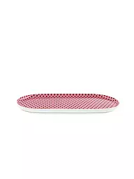 PIP STUDIO | Platte klein FLOWER FESTIVAL 25x12cm Dark Pink | beere