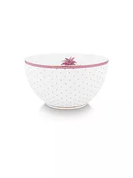 PIP STUDIO | Schale 15cm  JOLIE DOTS Gold/Pink | weiss