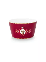 PIP STUDIO | Schale 15cm LOVE BIRDS MEDALLION Dark Red | dunkelrot