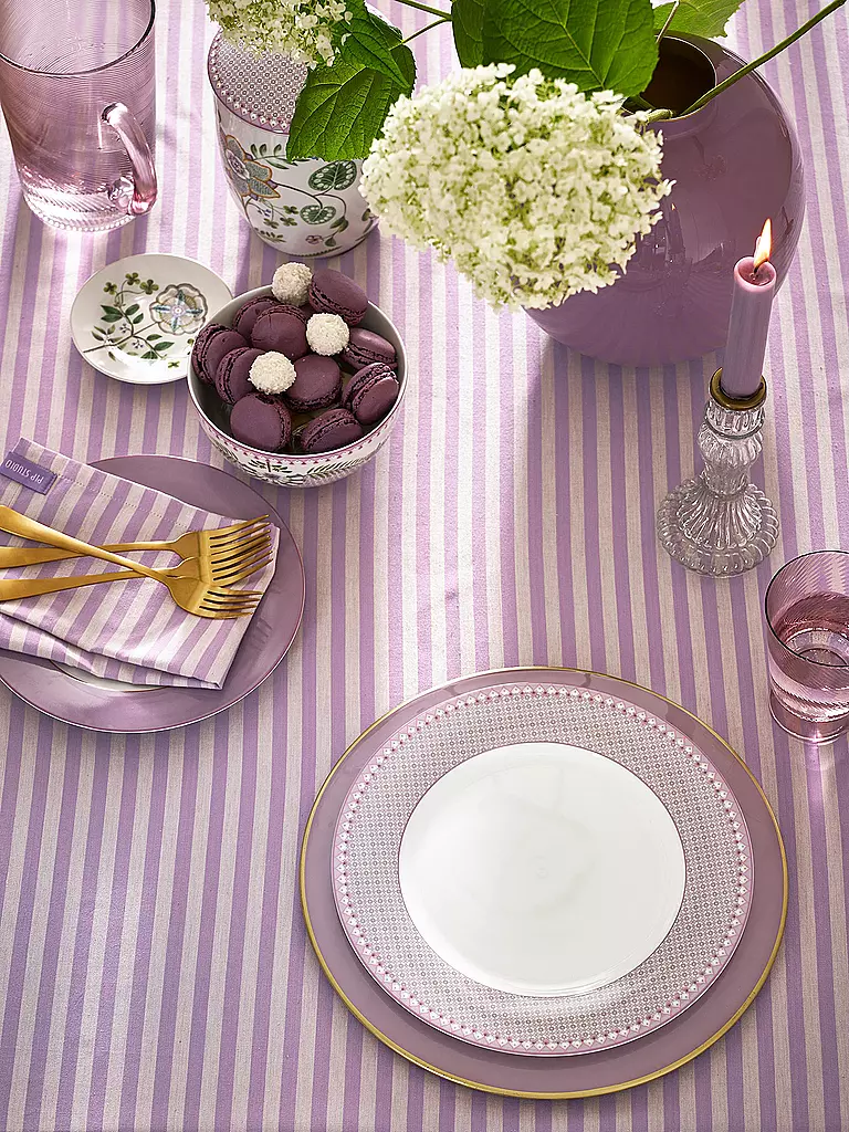 PIP STUDIO | Speiseteller LILY & LOTUS 26,5cm Tiles Lilac | hellgrün
