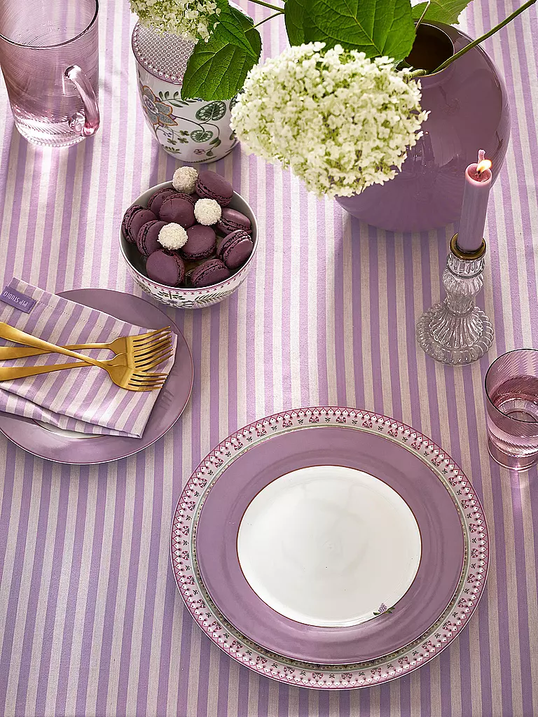 PIP STUDIO | Speiseteller LILY & LOTUS 26,5cm Uni Lilac | hellgrün