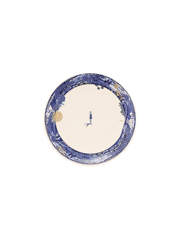 PIP STUDIO | Teller Flach Heritage 26,5cm | blau
