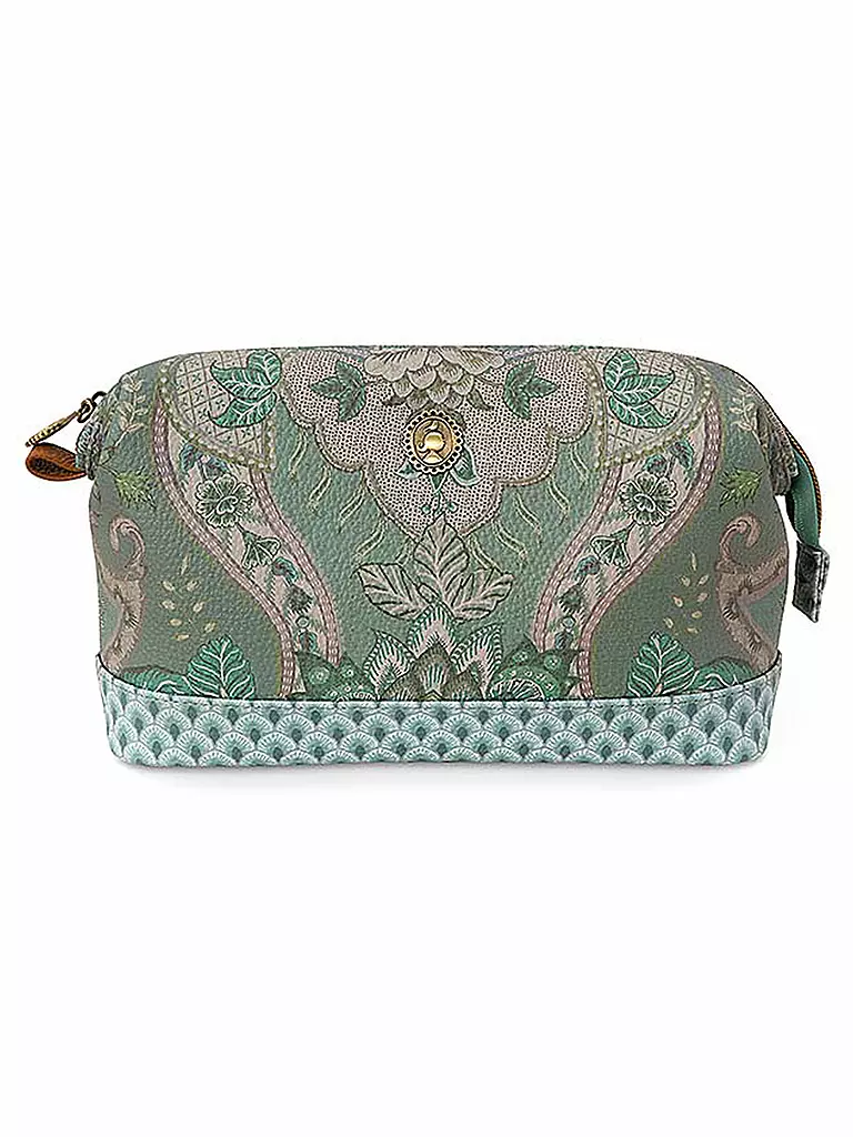 PIP STUDIO | Toilettetasche KYOTO FESTIVAL 22,5x9x15cm green | hellgrün