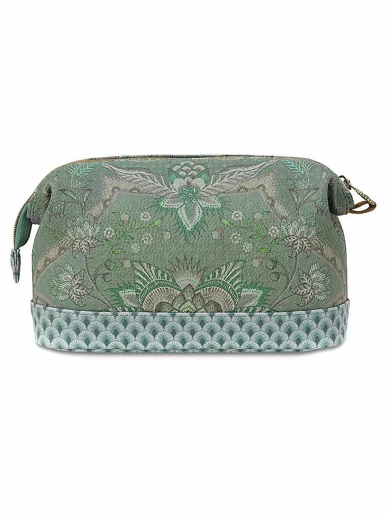 PIP STUDIO | Toilettetasche KYOTO FESTIVAL 22,5x9x15cm green | hellgrün