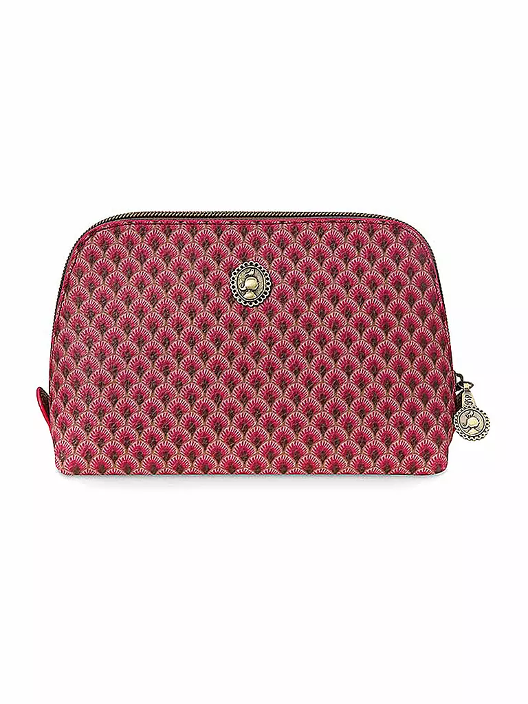 PIP STUDIO | Toilettetasche TRIANGLE SUKI 15x12x6cm pink | beere