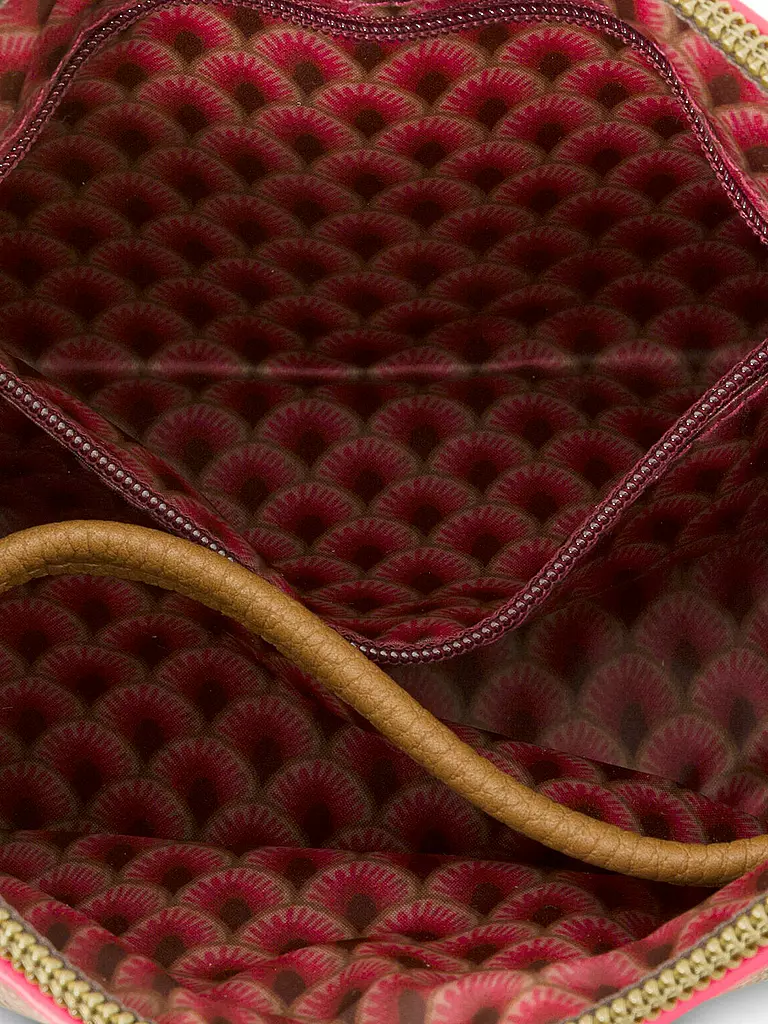 PIP STUDIO | Toilettetasche TRIANGLE SUKI 15x12x6cm pink | beere