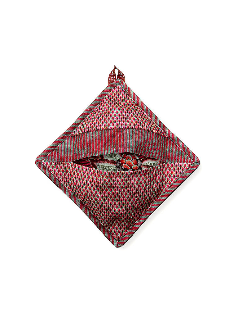 PIP STUDIO | Topflappen FLOWER FESTIVAL dark pink | beere
