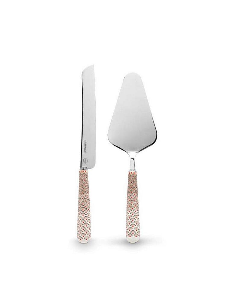 PIP STUDIO | Tortenmesser & Heber Set 2-tlg. "Floral"  | beige