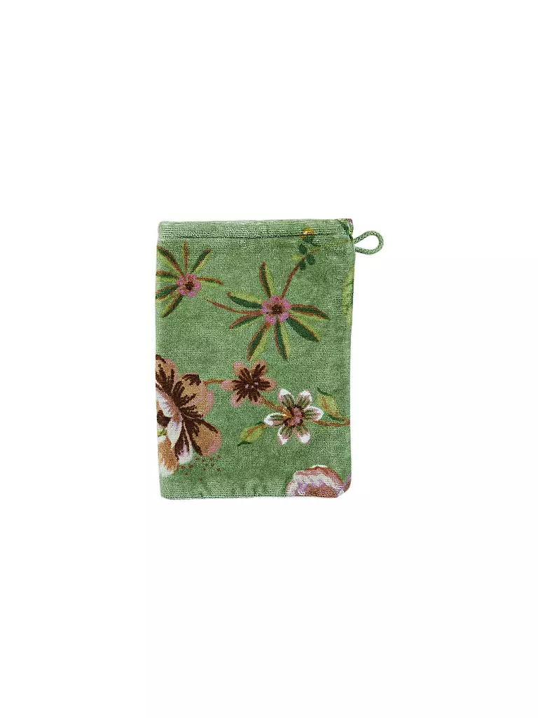 PIP STUDIO | Waschhandschuh 16x22cm SECRET GARDEN Green | grün