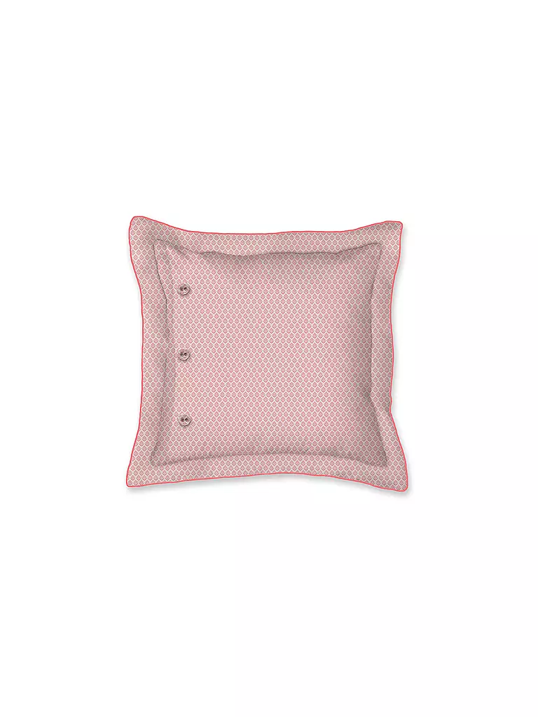 PIP STUDIO | Zierkissen 45x45cm CECE FIORE Weiss | rosa