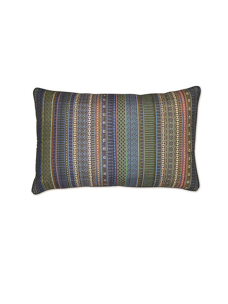 PIP STUDIO | Zierkissen gefüllt 45x45cm RIBBON blue green | blau