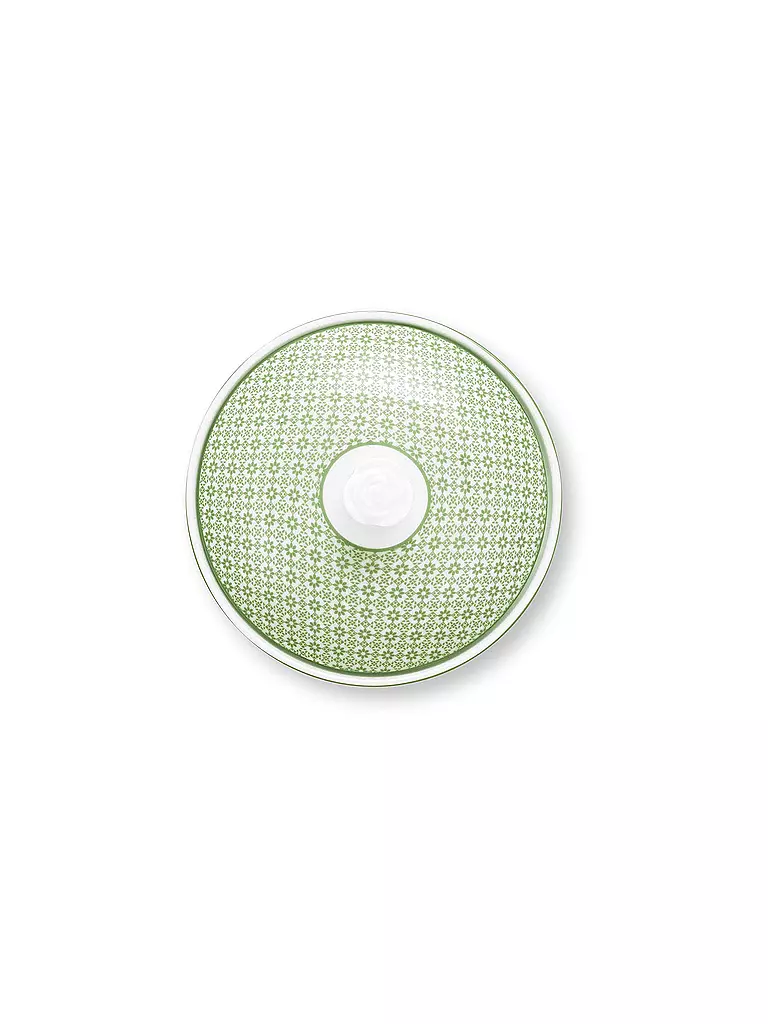 PIP STUDIO | Zuckerdose 300ml LILY & LOTUS Tiles Light Gr. | lila