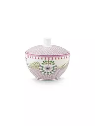 PIP STUDIO | Zuckerdose 300ml LILY & LOTUS Tiles Light Gr. | lila