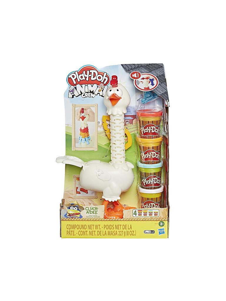 PLAY-DOH | Animal Crew Cluck-a-Dee Verrücktes Huhn - Bauernhof-Spielset  | keine Farbe