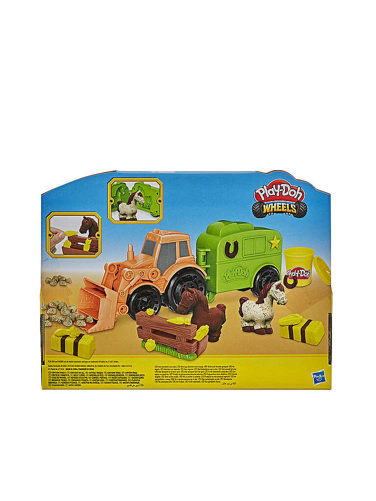 PLAY-DOH | Knete - Wheels Traktor und Pferdeanhänger | keine Farbe