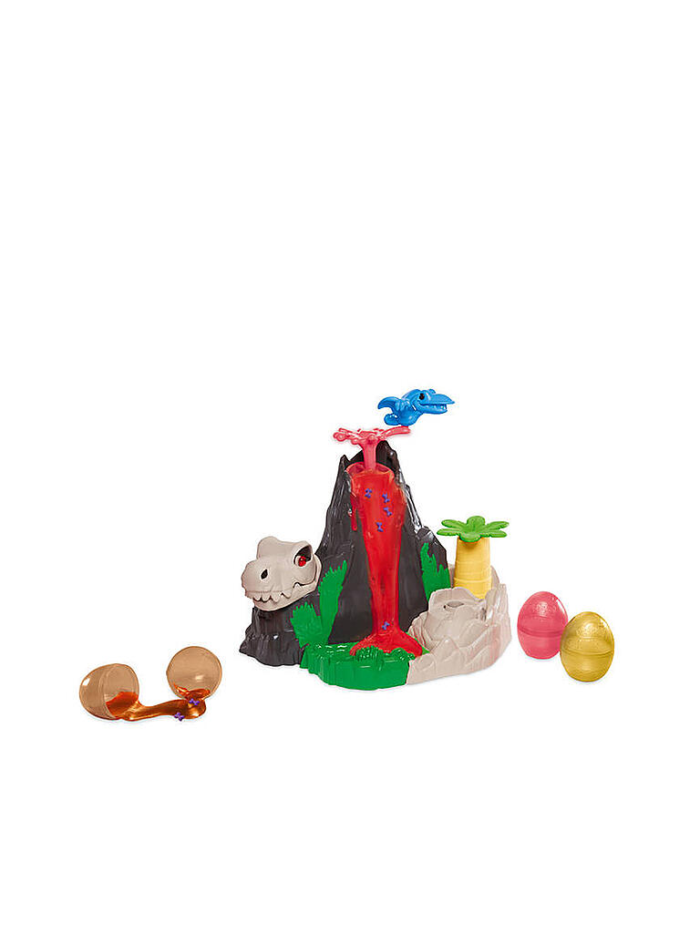 PLAY-DOH | Knete -Dino Crew Die Dino-Insel mit HydroGlitz Masse | keine Farbe
