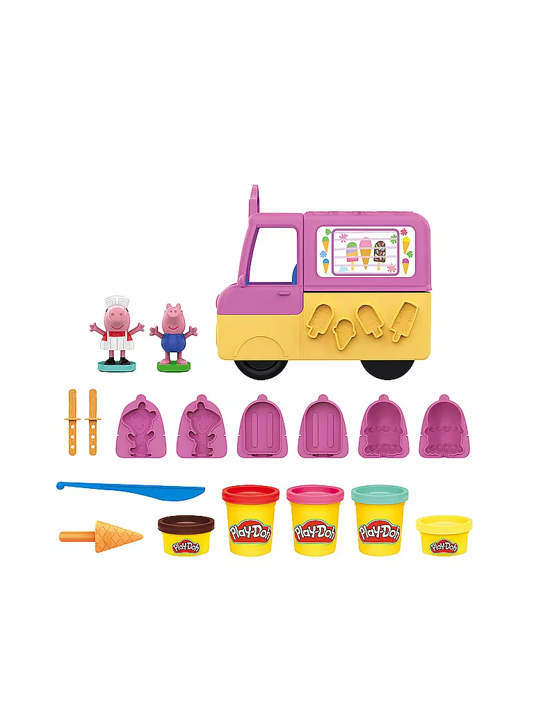 PLAY-DOH | Play-Doh Peppas Eiswagen | keine Farbe