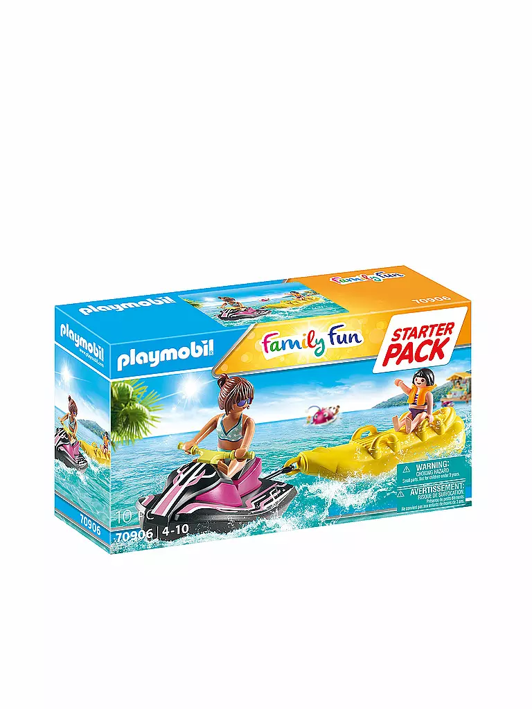 PLAYMOBIL | 	Starter Pack Wasserscooter mit Bananenboot 70906 | keine Farbe