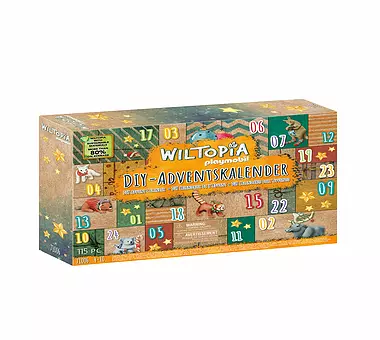 PLAYMOBIL Wiltopia - DIY Adventskalender: Tierische Weltreise 71006