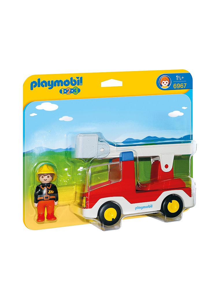 PLAYMOBIL | 1, 2, 3 Feuerwehrleiterfahrzeug 6967 | keine Farbe