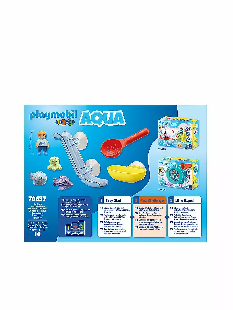 PLAYMOBIL | 1,2,3 - Fangspaß mit Meerestierchen 70637 | keine Farbe