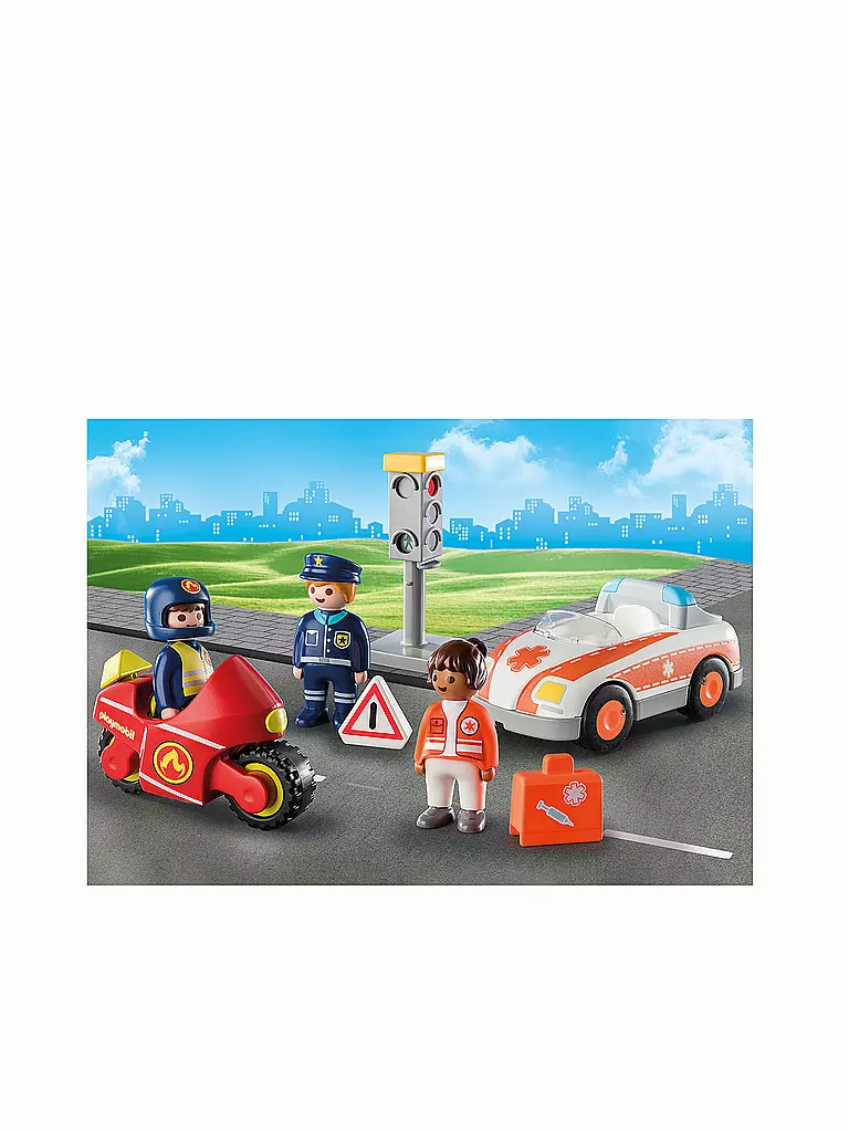 PLAYMOBIL | 1,2,3 - Helden des Alltags 71156 | keine Farbe