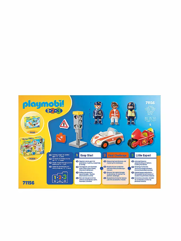 PLAYMOBIL | 1,2,3 - Helden des Alltags 71156 | keine Farbe