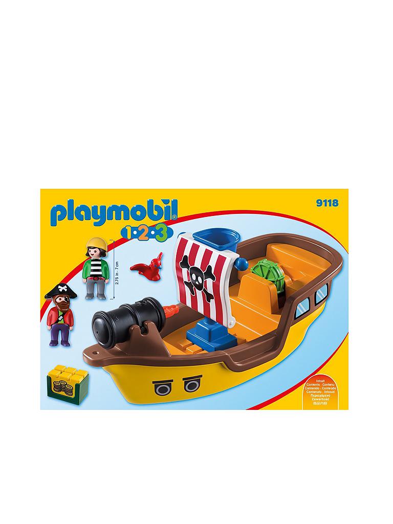 PLAYMOBIL | 1,2,3 Piratenschiff 9118 | keine Farbe